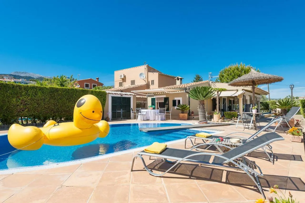 Finca Son Macia, Amplia Piscina, Jardines En Selva, Cerca De Playas Villa Selva   Selva (Mallorca)