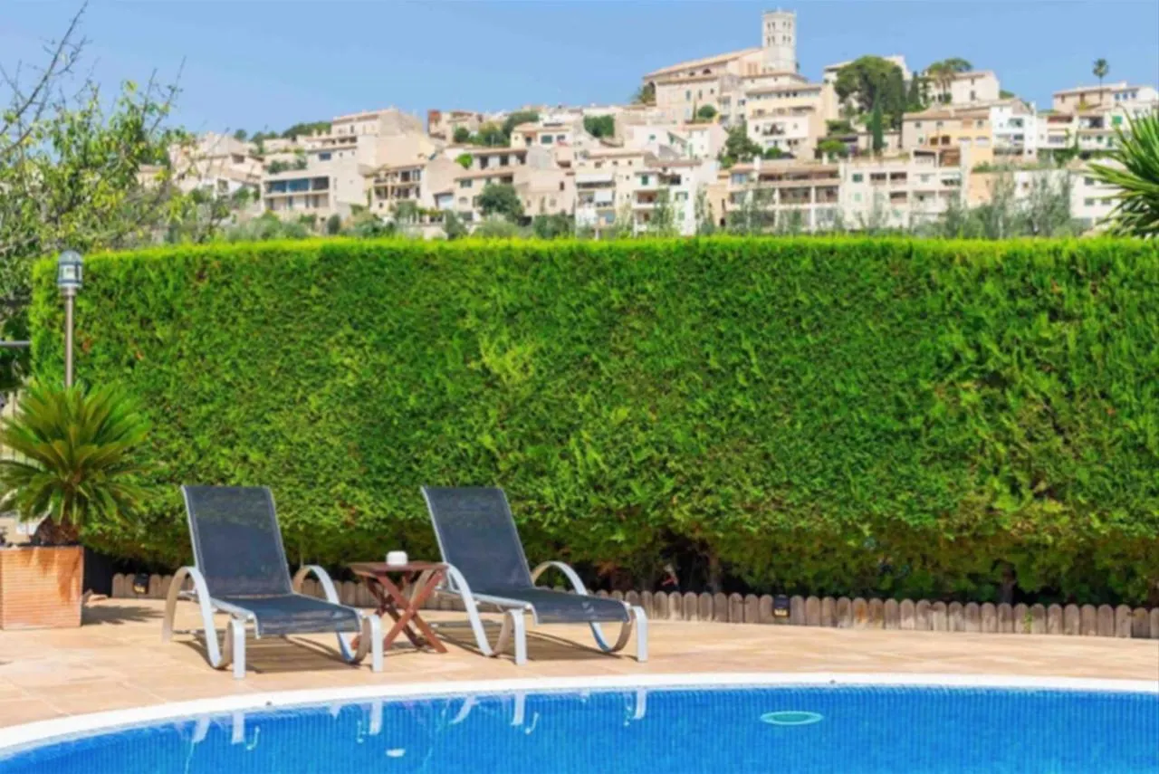 Finca Son Macia, Amplia Piscina, Jardines En Selva, Cerca De Playas Spanyolország