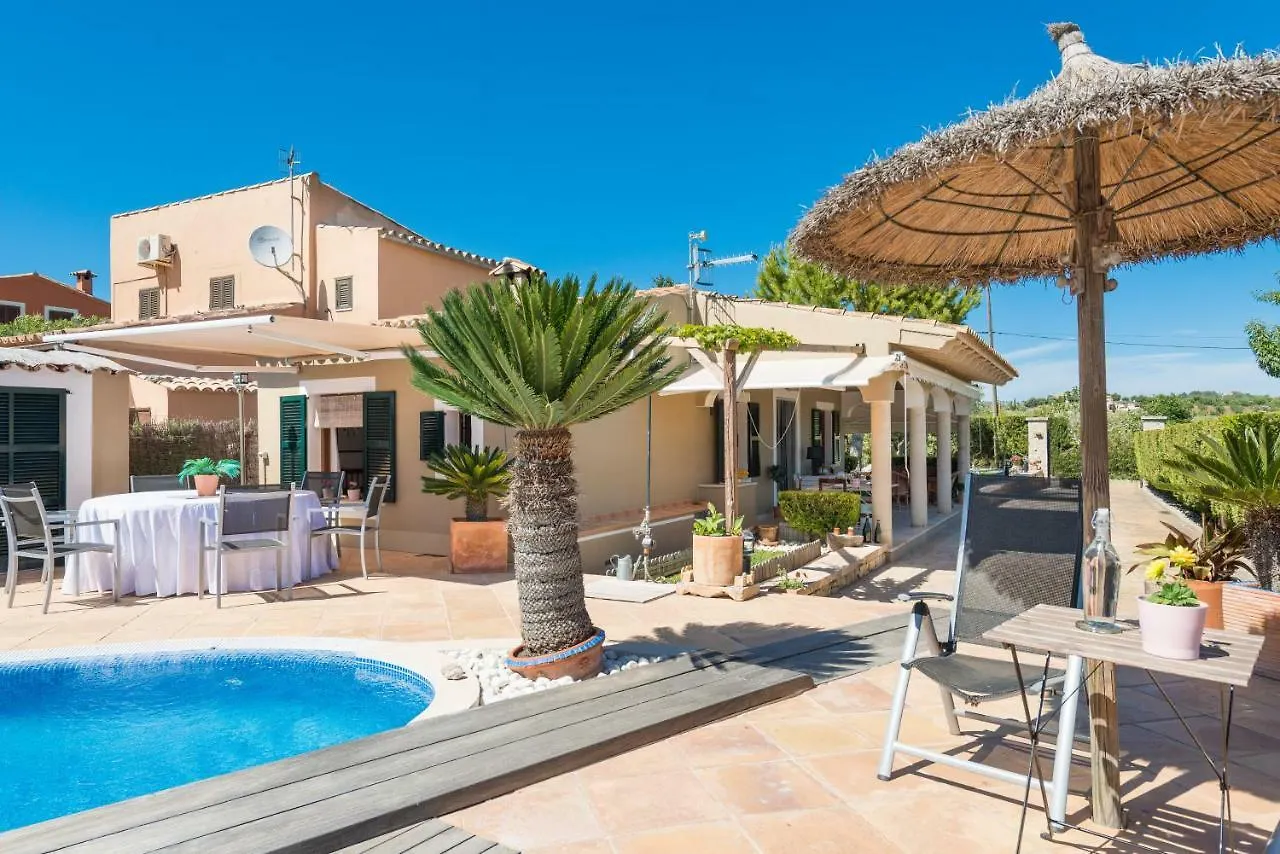 Villa Finca Son Macia, Amplia Piscina, Jardines En Selva, Cerca De Playas Spanyolország